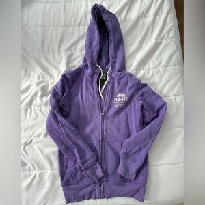 Roots women’s zip up hoodie